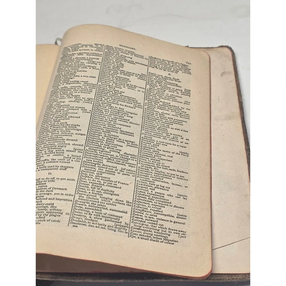 William Shakespeare antique edition